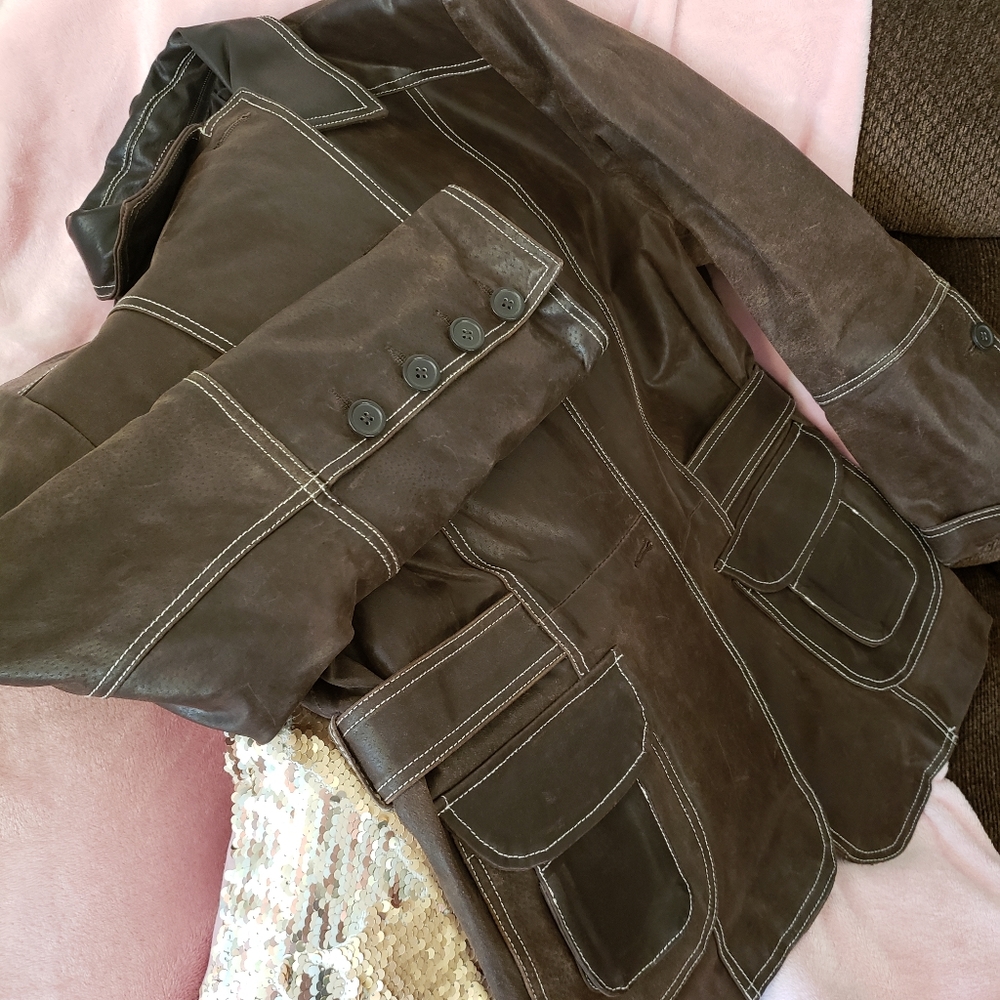 Ladies Leather Jacket